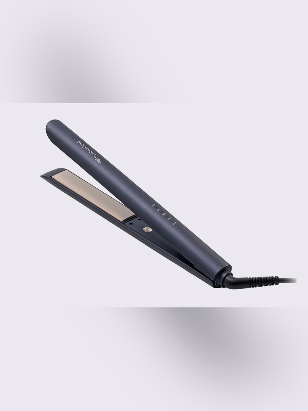Bio Ionic- Gold Pro Flat Iron Shine Condition 1 inch